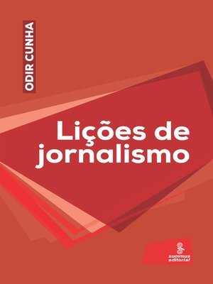 cover image of Lições de jornalismo